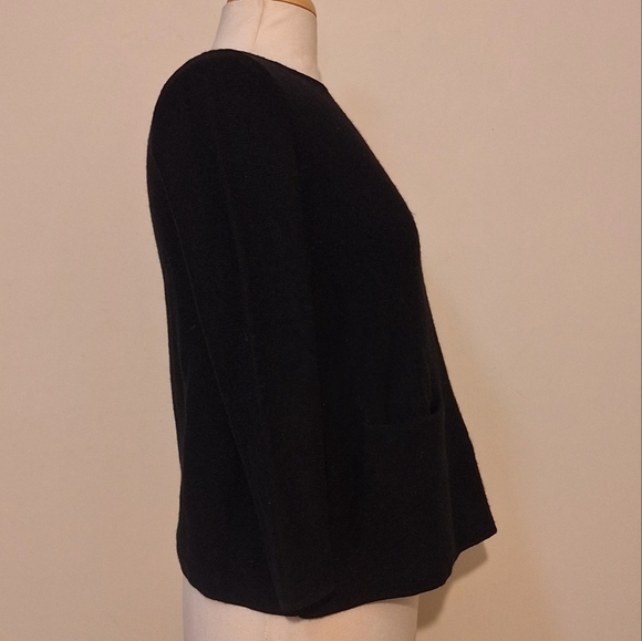 COS A Line Slit Pocket Merino Wool Sweater Size S - Picture 7 of 10
